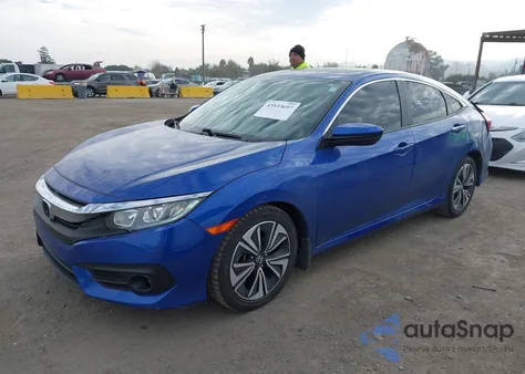 2017 Honda Civic Ex-L z USA, uszkodzony, nr VIN 2HGFC1F74HH634545